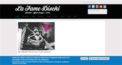Desktop Screenshot of lafamedischi.com